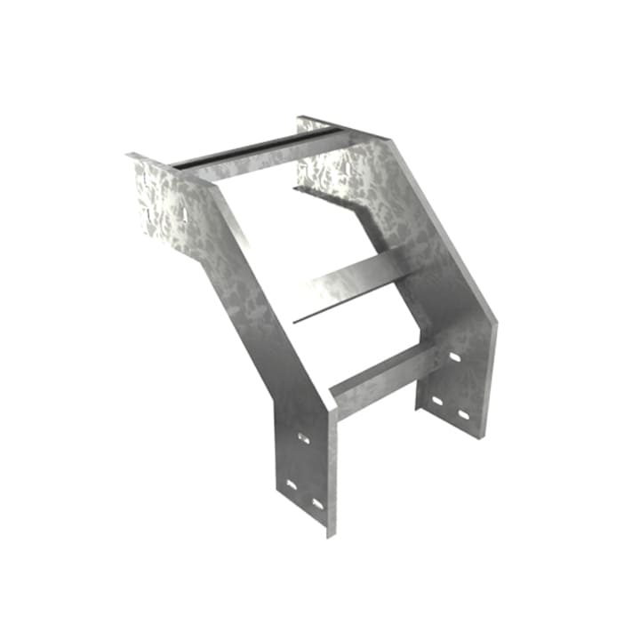 Curva vertical externa a 90° Curva vertical externa a 90°